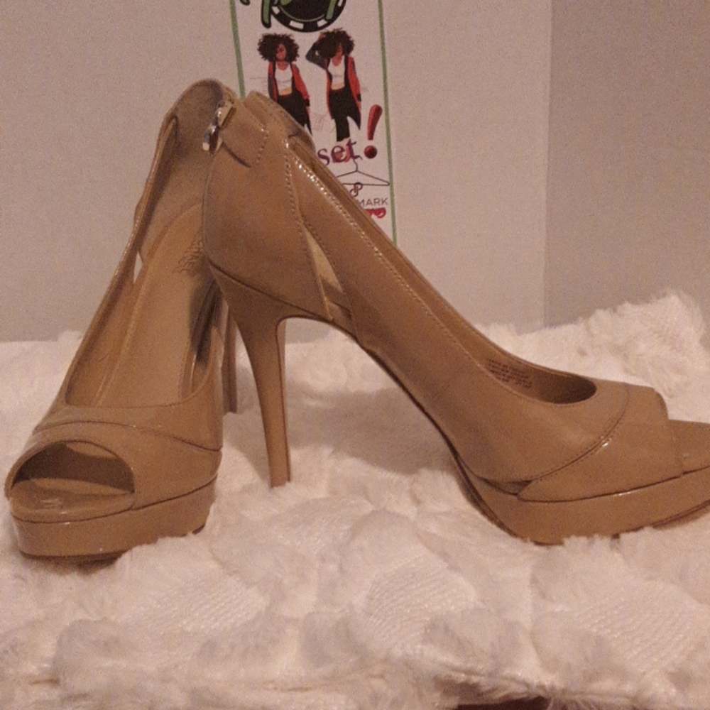 Michael Kors nude stilettos